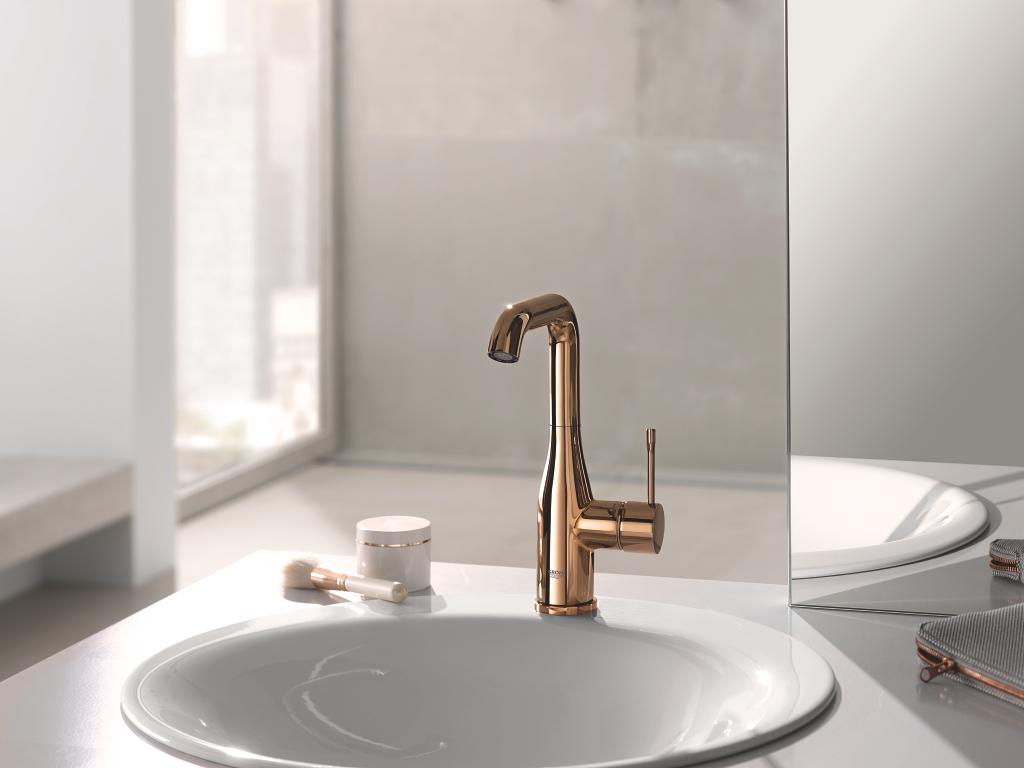 Grohe Essence 320 Brushed Cool Sunrise baterija (slavina) za umivaonik 32901GN1