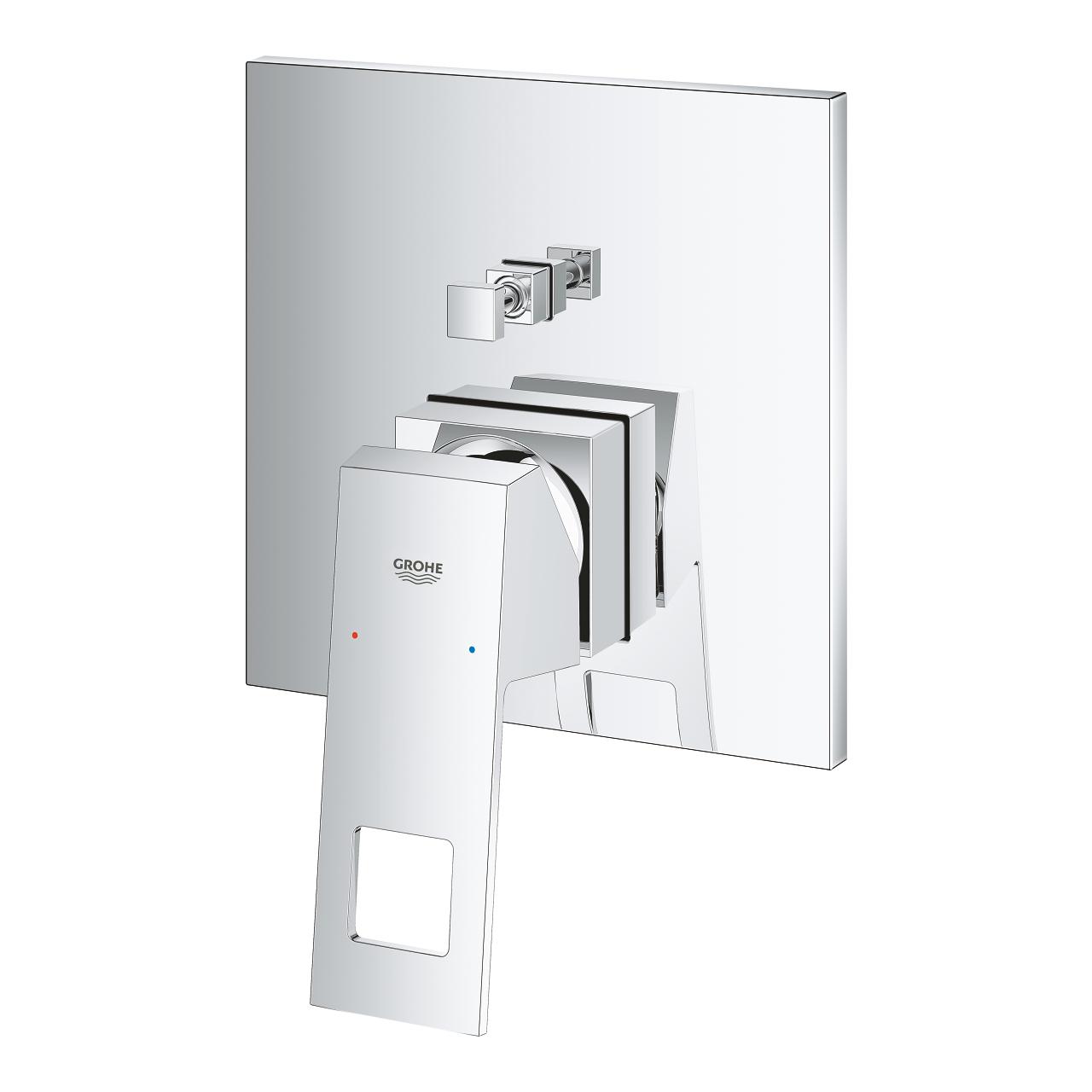 Grohe Eurocube Chrome mešač sa prebacivačem 24062000