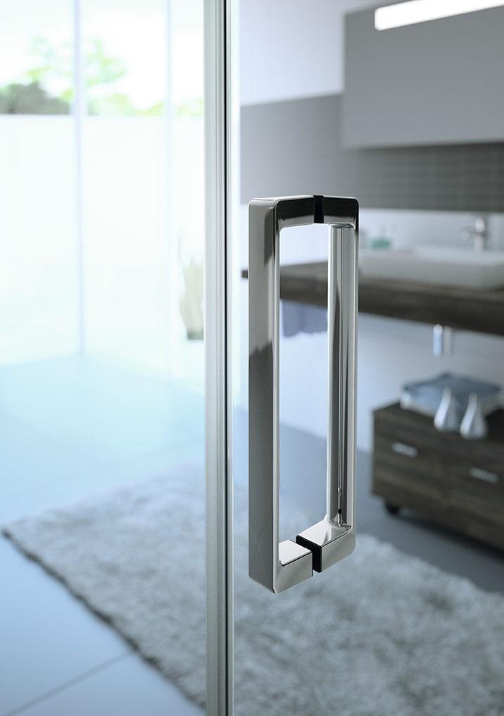 Hüppe Classics2 80x80 Silver tuš kabina četvrtasta visine 2000mm sa kaljenim providnim Anti-Plaque staklom debljine 6/4mm C20106.069.322