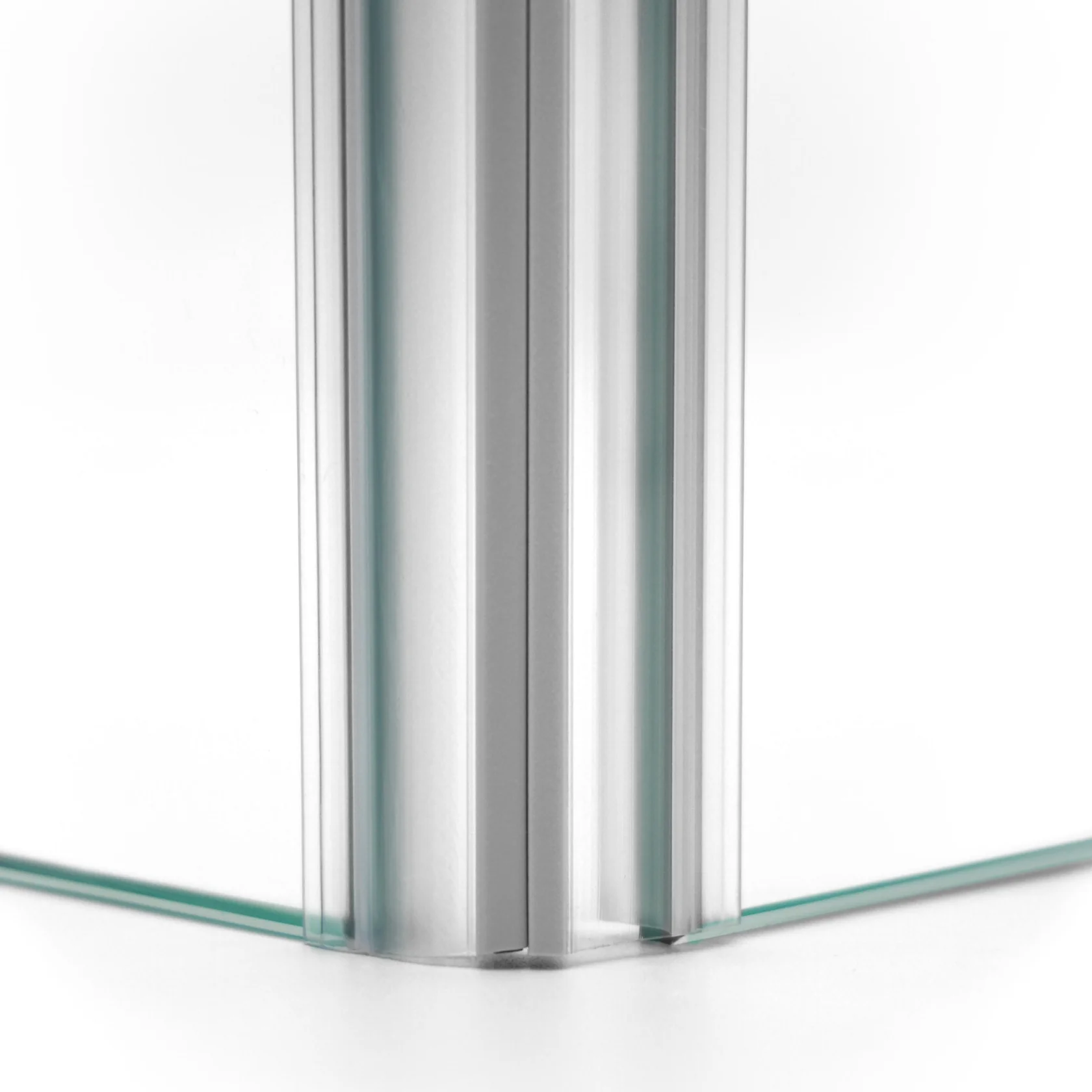 Hüppe magnetni profili univerzalni elastični za spoj vrata na tuš kabinama sa polukružnom osnovom 2 kom/set 068447-P