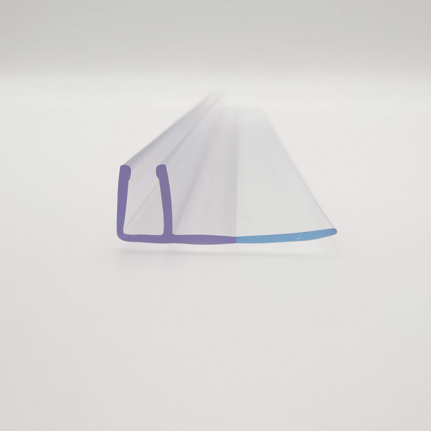 Hüppe zaptivni profil univerzalni elastični za fiksno staklo na vratima za tuš kabine sa četvrtastom osnovom 042624