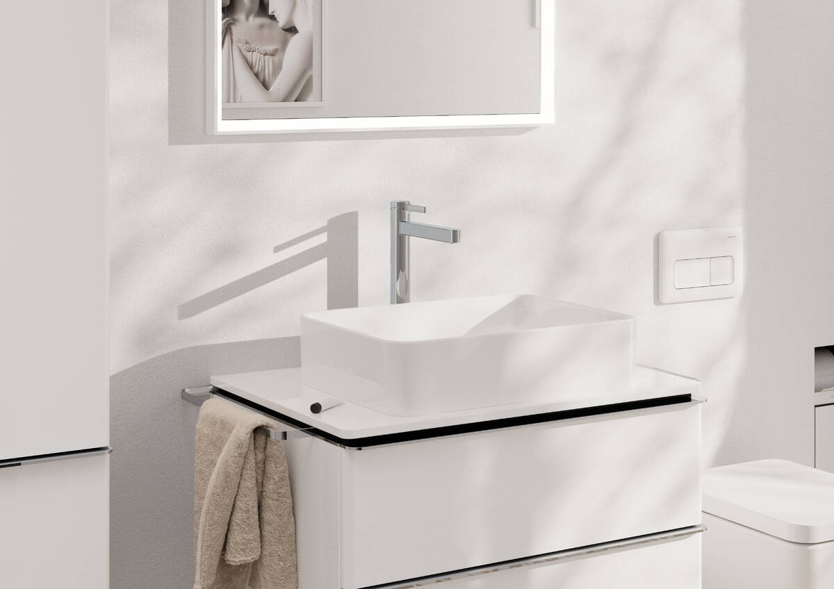 Hansgrohe Finoris 260 Chrome baterija (slavina) za umivaonik sa odlivnim ventilom sifona push-open 76070000