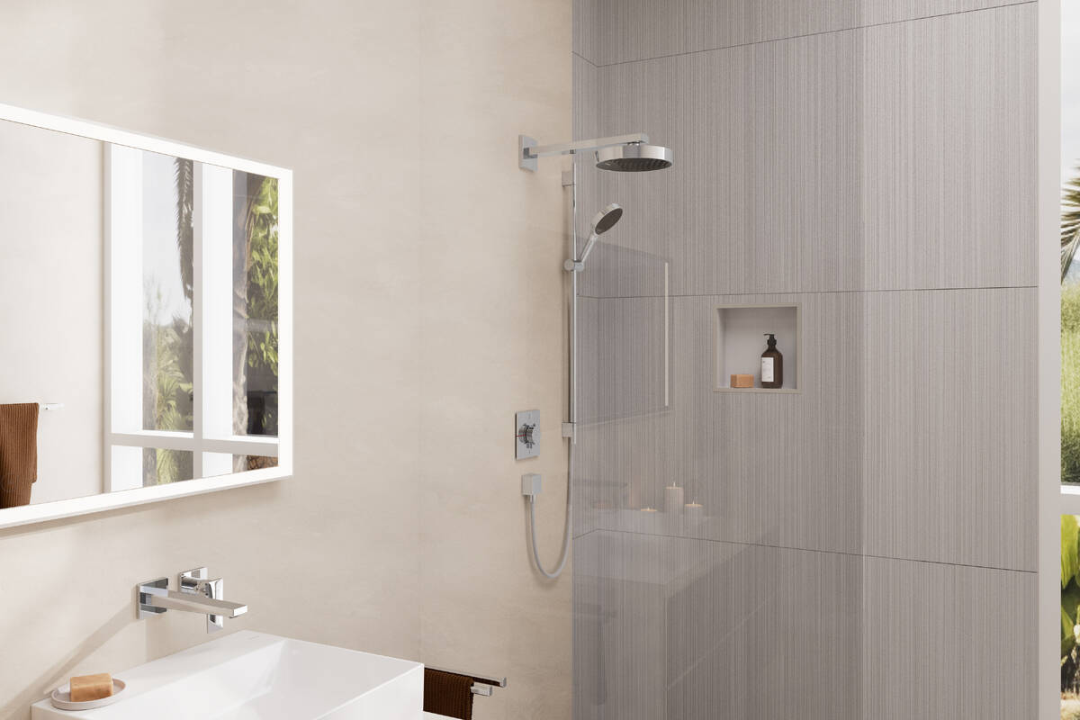 Hansgrohe ShowerSelect Comfort E Chrome termostatski mešač sa 2 funkcije  15572000