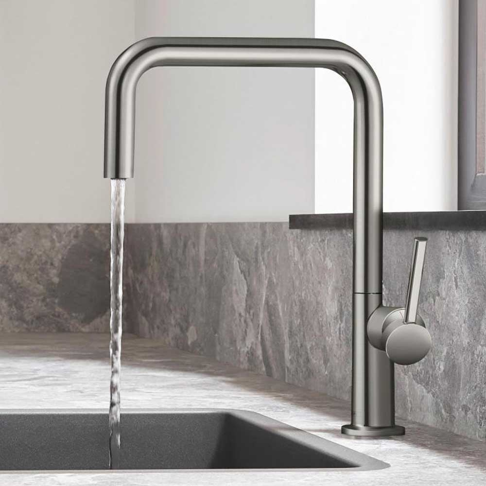 Hansgrohe Talis M54 270 Brushed Black Chrome baterija (slavina) za sudoperu 72840340