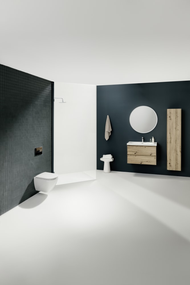 Laufen Lua Rimless White WC šolja 36x52x35 konzolna četvrtasta 8.2008.0.000.000.1 + Laufen Lua Slim SoftClose White daska za WC šolju sporospuštajuća i lakoskidajuća od duroplasta 8.9108.3.000.000.1