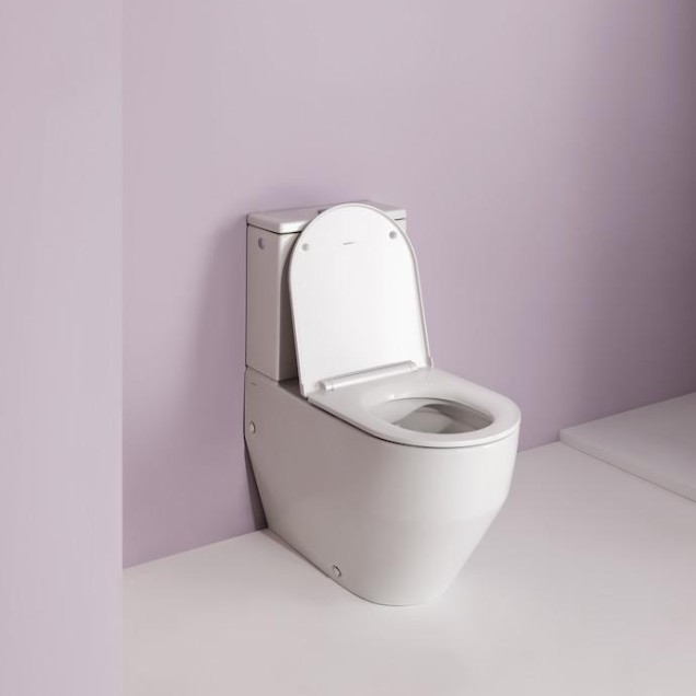 Laufen Pro White Rimless WC šolja konzolna 36x53x34 8.2096.6.000.000.1 + Laufen Pro Slim White WC daska sporospuštajuća 8.9896.6.000.000.1