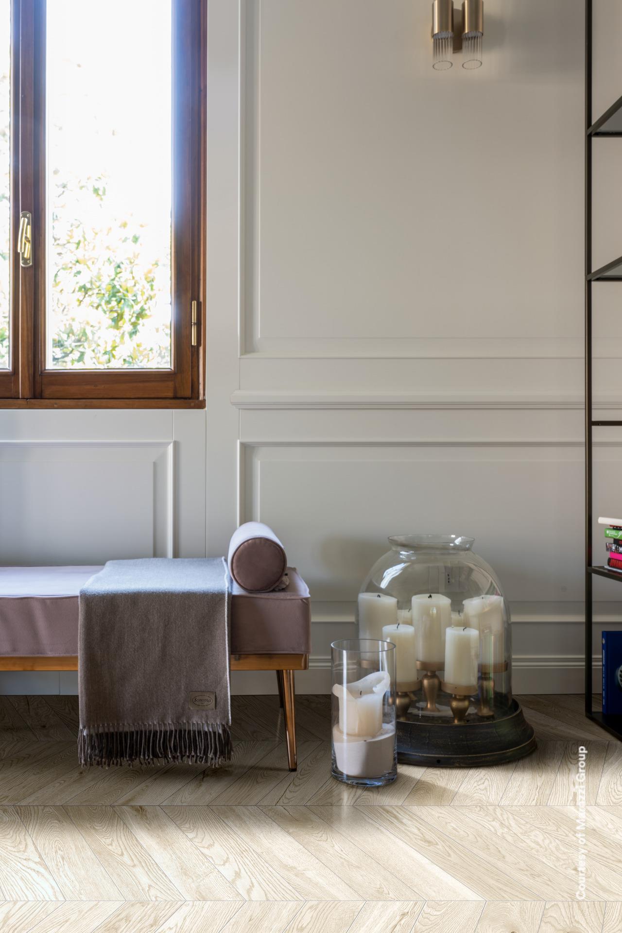 Marazzi Vero Bettulla Chevron MDYG 11x54 9mm Naturale/Matt pločica podno-zidna paralelogram ∠60<sup>o</sup> 0.940 42.440