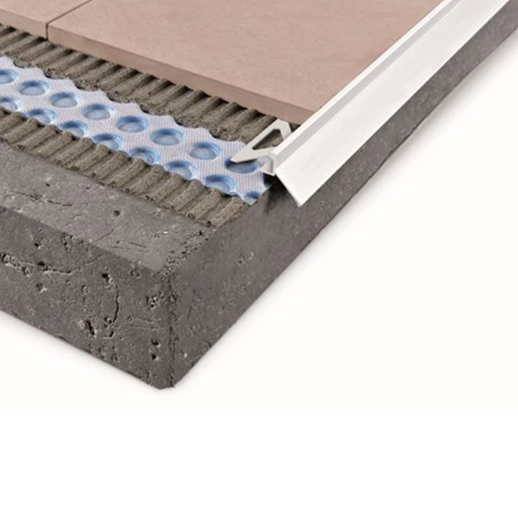 Progress Profiles Global 10,0mm Matt Silver GBCAS100 lajsna (profil) okapnica ugaona aluminijumska za pločice dužine 2,7m