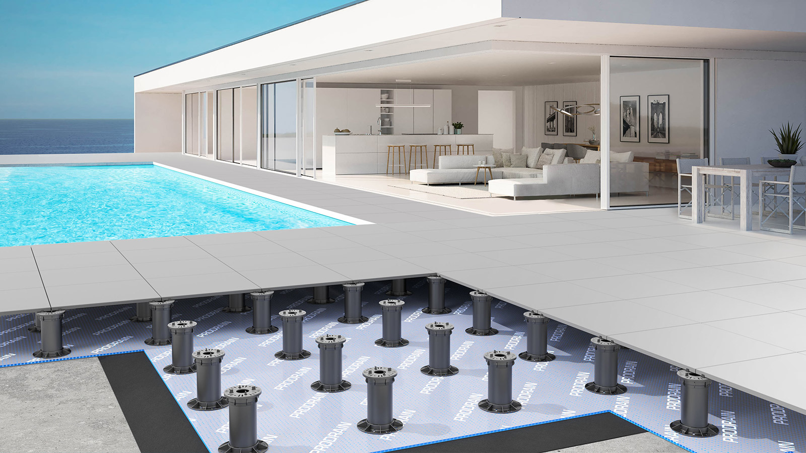 Progress Profiles Prosupport PSTK0204 postolje za podignute podove debljine 40mm sa navrtnjem