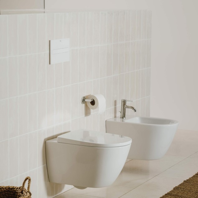 Roca Ona Rimless Matt Black WC šolja 36x53x35 konzolna ovalna A346687080